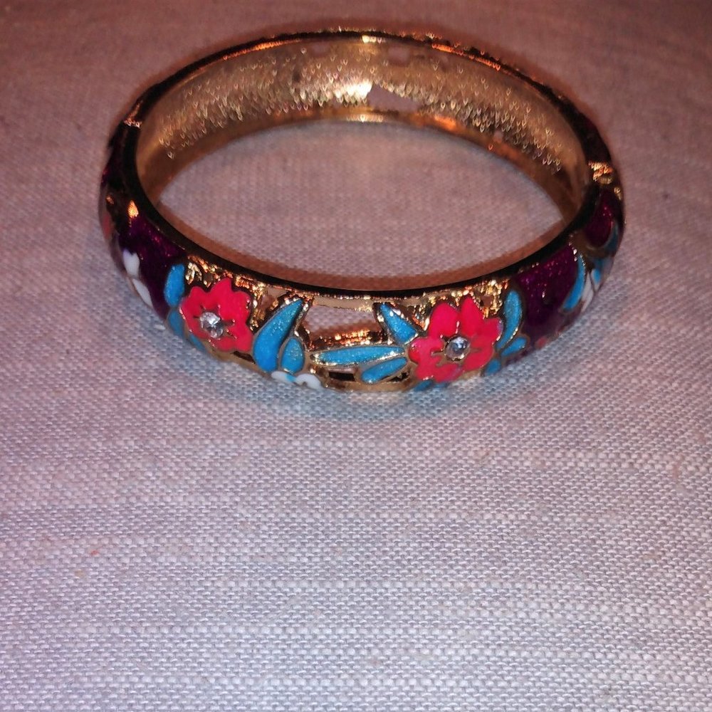 Bracelets Flower 3D Rhinestone Accessories